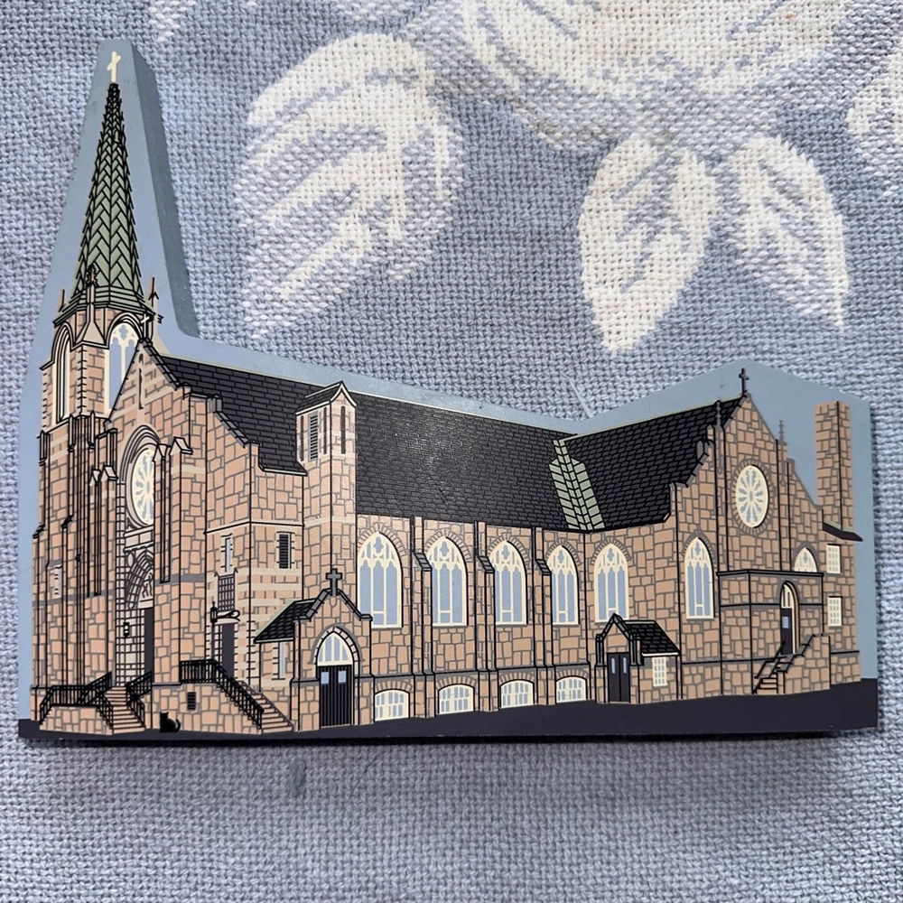 RARE HTF Vintage 1998 The Cat's Meow St John The Baptist Church Brunswick Maine